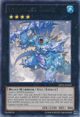 Snowdust Giant - ABYR-EN049 - Rare - Unlimited Edition