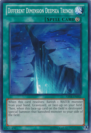 Different Dimension Deepsea Trench - ABYR-EN052 - Common - Unlimited Edition