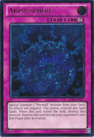 Abyss-sphere - ABYR-EN072 - Ultimate Rare - Unlimited Edition