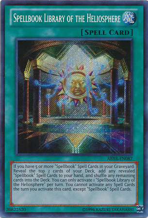yugioh card library Spellbook Library of the Heliosphere - Yu-Gi-Oh! Card Database