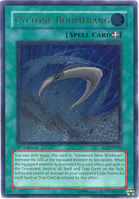 Cyclone Boomerang - SOI-EN042 - Rare - 1st Edition