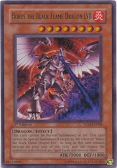 Horus the Black Flame Dragon LV8 - SOD-EN008 - Ultra Rare - 1st Edition