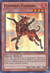 Flamvell Firedog - AP01-EN004 - Super Rare - Unlimited Edition