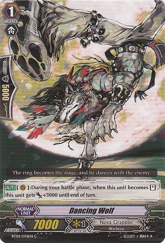 Dancing Wolf - BT04/076EN - C