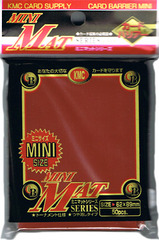 KMC Mini Sized Matte Red Sleeves - 50ct.