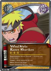 Wind Style: Rasen Shuriken - J-1000 - Starter - 1st Edition