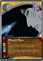 Pencil Toss - J-982 - Uncommon - 1st Edition