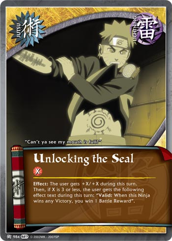 Unlocking the Seal - J-984 - Common - 1st Edition