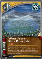 Water Prison Shark Dance Jutsu - J-987 - Super Rare - 1st Edition - Foil