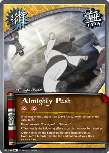 Almighty Push - J-998 - Starter - 1st Edition