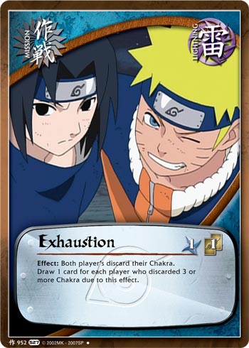 Exhaustion - M-952 - Uncommon - 1st Edition