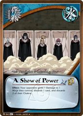 A Show of Power - M-962 - Uncommon - 1st Edition