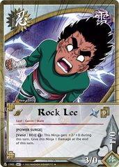 Rock Lee - N-1582 - Uncommon - 1st Edition