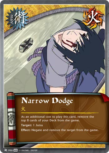 Narrow Dodge - J-950 - Common - 1st Edition