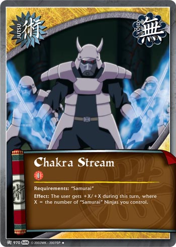 Chakra Stream - J-970 - Uncommon - 1st Edition