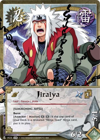 Jiraiya - N-1523 - Rare - 1st Edition