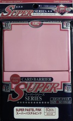 KMC Super Sleeves - Pastel Pink - 80ct