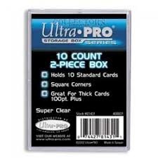 Ultra Pro 10 Count 2-Piece Storage Box