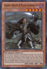 Ignoble Knight of Black Laundsallyn - ABYR-ENSP1 - Ultra Rare - Limited Edition