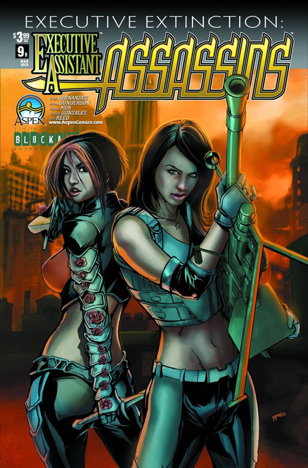 Executive Assistant Assassins #9 Cover B Mhan