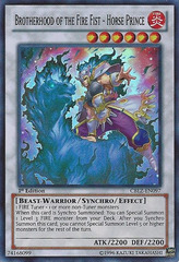 Brotherhood of the Fire Fist - Horse Prince - CBLZ-EN097 - Super Rare - 1st Edition