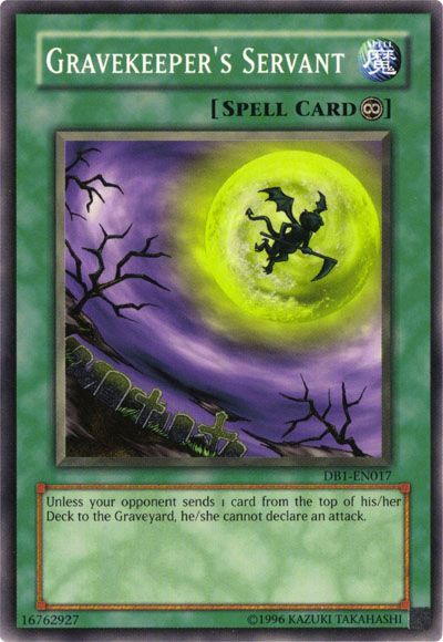 Gravekeepers Servant - RP01-EN055 - Common - Unlimited Edition