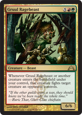 Gruul Ragebeast - Foil Gruul Ragebeast - Foil