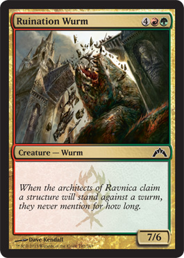 Ruination Wurm - Foil