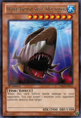 Hyper-Ancient Shark Megalodon - CBLZ-EN012 - Rare - 1st Edition