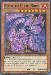 Pyrotech Mech - Shiryu - CBLZ-EN041 - Common - 1st Edition