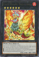 Hazy Flame Basiltrice - CBLZ-EN049 - Rare - 1st Edition