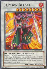 Crimson Blader - CBLZ-EN093 - Rare - 1st Edition