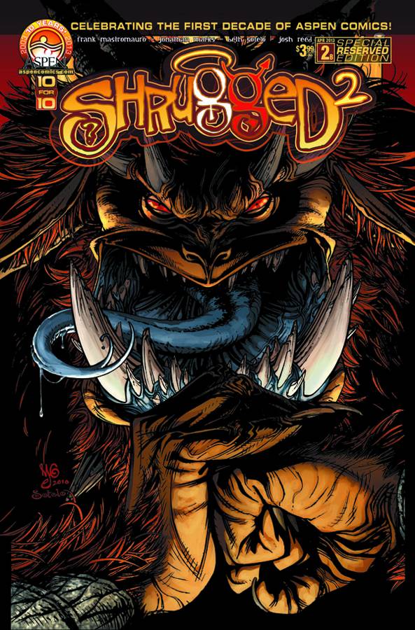 Shrugged Vol 2 #2 (Of 6) Aspen Reserved Cover