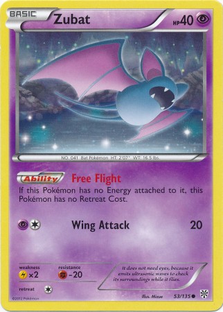 Zubat - 53/135 - Common Zubat - 53/135 - Common