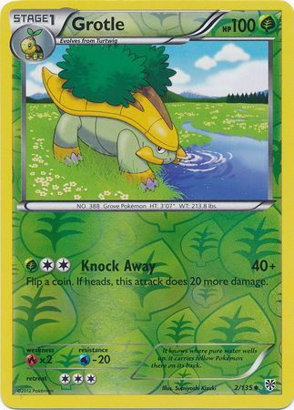Grotle - 2/135 - Uncommon - Reverse Holo