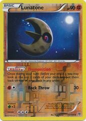 Lunatone - 73/135 - Uncommon - Reverse Holo