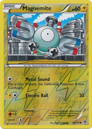 Magnemite - 42/135 - Common - Reverse Holo