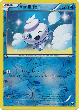 Vanillite - 35/135 - Common - Reverse Holo