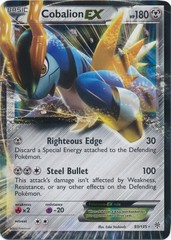 Cobalion EX - 93/135 - Holo Rare EX