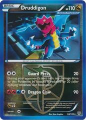 Druddigon - 94/135 - Rare - Reverse Holo