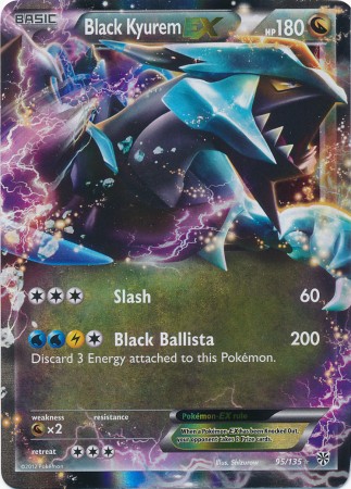 Black Kyurem-EX - 95/135 - Holo Rare ex Black Kyurem-EX - 95/135 - Holo Rare ex