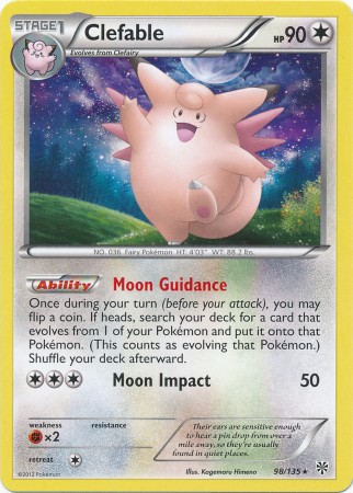 Clefable - 98/135 - Rare