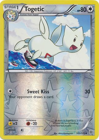 Togetic - 103/135 - Uncommon - Reverse Holo