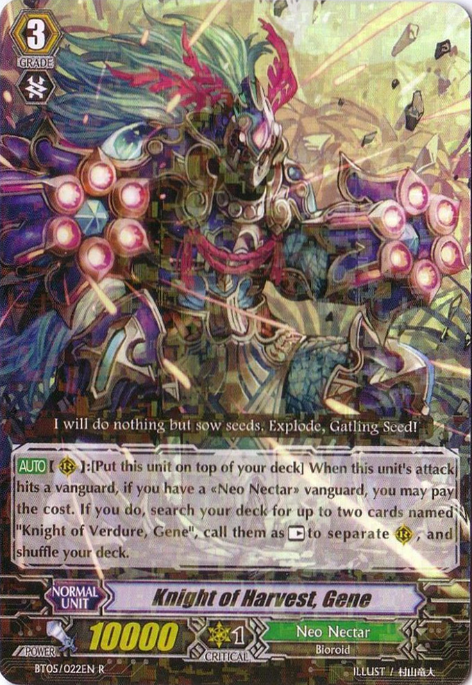 Knight of Harvest, Gene - BT05/022EN - R Knight of Harvest, Gene - BT05/022EN - R