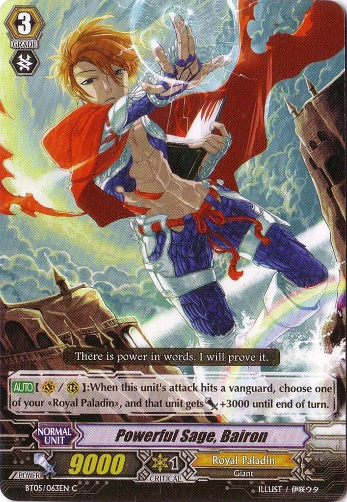 Powerful Sage, Bairon - BT05/063EN - C