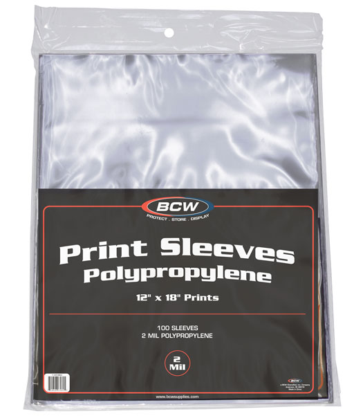 Print Sleeve - 12 x 18