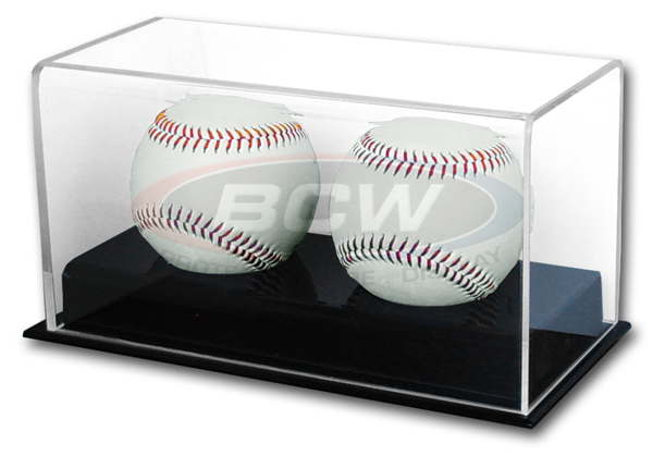 Deluxe Acrylic Double Baseball Display
