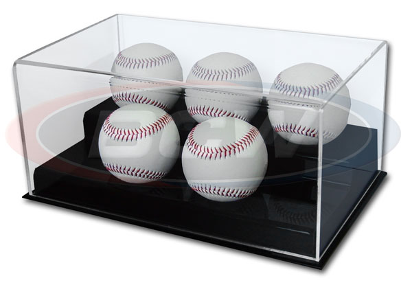Deluxe Acrylic 5 Baseball Display