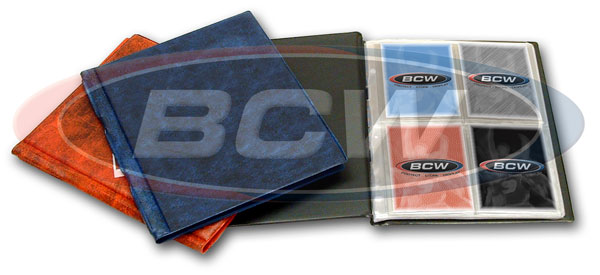 Team Set Album (4-Pocket Pages) - Plain - Blue