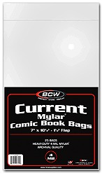 Current Comic Mylar Bags 4 Mil
